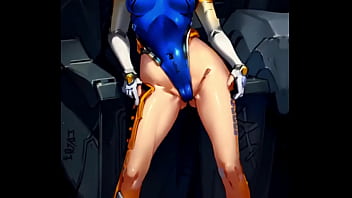 Preview 4 of Heavy Black Tribes - AI art overwatch girls d.va sexy dance darkermaker123