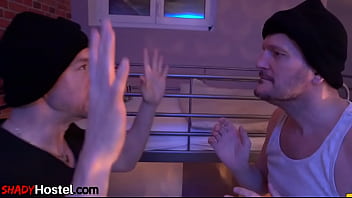 Preview 2 of Xxx Pajean - Hostel babe spitroasted before dp with robbers