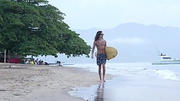 Preview 1 of Garls Old Suiming - Caco Foxx &amp_ Ricardo Jones - Bareback (Surfista Dotado)