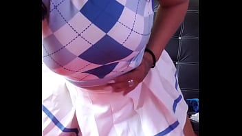 Preview 1 of Appe Davud - mi dildo azul en mi culo y luego en mi panochita