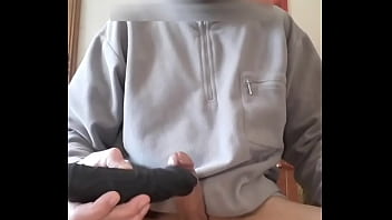 Preview 2 of Catoon Xnxx Vidiose - je me caresse le frein de la bite avec mon gode vibro,  belle &eacute_jaculation, 
