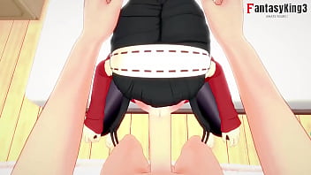 Preview 3 of Sunny Leone Face Sit - Yor Forger came flying to my house to fuck in secret | Spy x Family | Short (more on red)