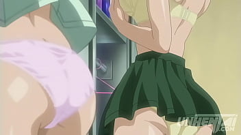 Preview 2 of Www Jizzhut Com - Pervert Gets Caught in the Women&#039_s Wardrobe - Hentai [Subtitled]