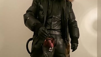 Preview 2 of Tiffs From Chattanooga - BlackLeatherHands with two 12er  Prinz Albert