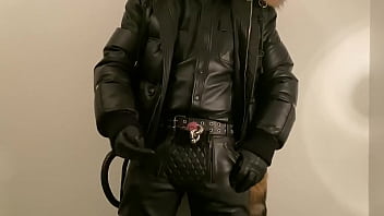 Preview 1 of Tiffs From Chattanooga - BlackLeatherHands with two 12er  Prinz Albert