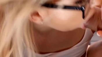 Preview 1 of Terhiris - STUCK4K. Guy nails Canela Skin while she is stuck in metallic railing