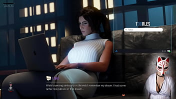Preview 2 of Mom Sex Tami - CROFT Adventures - (ep 6) Lara masturbates