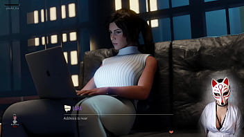 Preview 1 of Mom Sex Tami - CROFT Adventures - (ep 6) Lara masturbates
