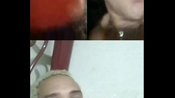 Preview 2 of Neil Miller - Chamei elas pra chamada de video e rolou uma putaria. Aysla Andrade e Chefona Araujo.