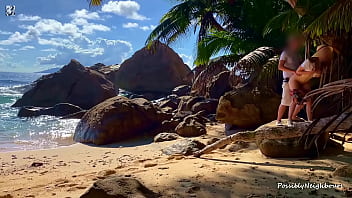 Preview 3 of Blow Cloud - Fucking Paradise - Outdoor Sex In A Heavenly Place