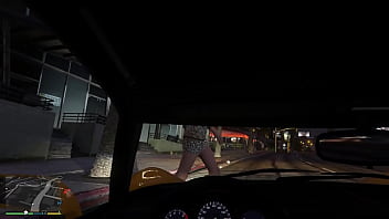 Preview 1 of Sma Jilbab Sek - GTA 5 - First Person Hooker #6