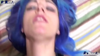 Preview 3 of Mom Son Condom Fail3 - Joven espa&ntilde_ola pelo azul follando en casa su regalo de cumplea&ntilde_os con Victor Bloom