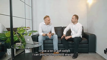 Preview 1 of Seachandron Pornio - Job interview turns to hardcore punishment