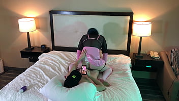 Preview 3 of Flay Boy - Trans Woman in Chastity Riding Cock