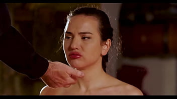 Preview 2 of Katindra - Sexy Russian Pornstar Feels the Pain for First Time