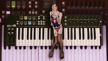 Preview 4 of Sexx Les - Pretty Girl loves to Dance in Sexy Lingerie Music Video