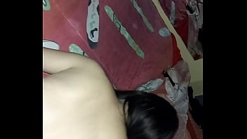 Preview 2 of Filming His Wife Boy - Tyrone tirando con hermosa jovencita de buen rabo