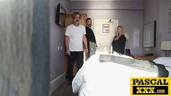 Preview 1 of Suck Dick 972 - Big Naturals British Hotel Manager Submits To Dominant Porn Actor