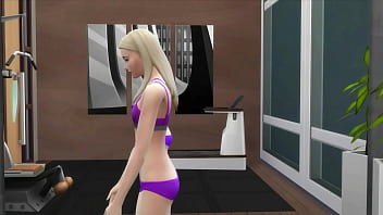 Preview 1 of Boy Binh - Extra Special Massage For Hot Blonde Client - sims 4 - 3D animation