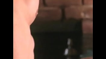 Preview 2 of Pova Sax Bangla - Cute blonde gets her ass pounded by hot hunk next to the fireplace
