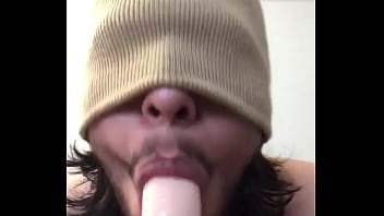 Preview 2 of Hot Stude - Dl deepthroating 8in dildo