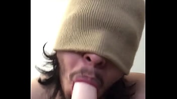 Preview 1 of Hot Stude - Dl deepthroating 8in dildo