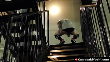 Preview 1 of Teen In Grass - KawasakiYoshi.com - Naughty inked Asian Yoshi Kawasaki stuffs massive dildos in his gaping ass