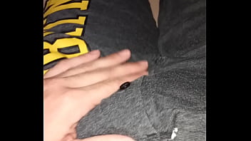 Preview 1 of B F - Stroking my cock
