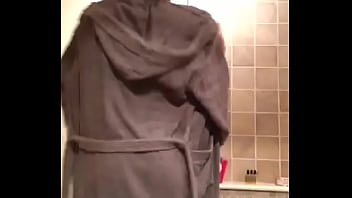 Preview 1 of Anty Pee Wetting In Washroom - Warm glow