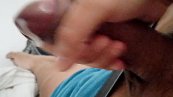 Preview 4 of Dymond Rose Creampie - Jacking off my uncircumcised cock,  closeup,  cumming. June 24,  2024.