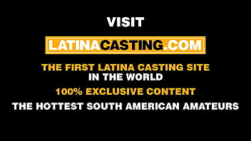 Preview 1 of Findnxg Hdporn - Latina Casting - Ebony Babe Lets Her Agent Anal Creampie For A Job