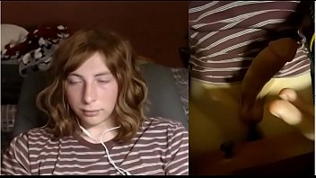 Preview 3 of Porn Emo - Horny trap jerking big cock