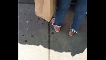 Preview 3 of Nice Pussy Big Cock - Dominican milf walking with big fat ass