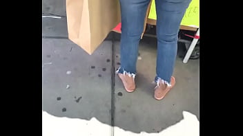 Preview 1 of Nice Pussy Big Cock - Dominican milf walking with big fat ass