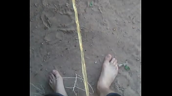 Preview 1 of Messege Video - Taking a piss out side so my neighbors can see