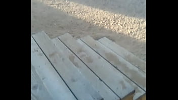 Preview 4 of Messege Video - Taking a piss out side so my neighbors can see