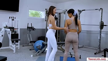 Preview 1 of Gents Pakistani Sex - Lesbian trainor trains the pussy of her student