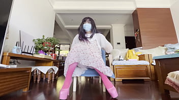Preview 1 of Femdom Cuckold Trailers - 谁能拒绝厚厚的白丝袜呢？