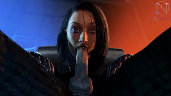 Preview 3 of 16 Huneys Moovi Fuk Hrd - Trilla Suduri sucking off Darth Vader (Star Wars parody by Niisath)