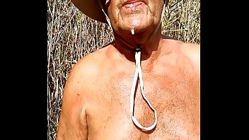 Preview 3 of Anal With Ball Gag - Cumming in the beach rushes. Staring Bengeeman.