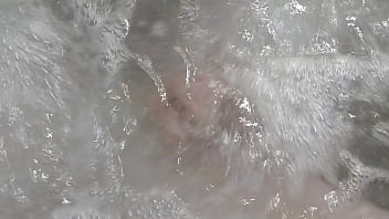 Preview 3 of Fonesex Sambil Ngocok - Rubbing and playing with myself in the jet tub
