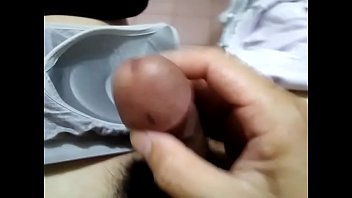 Preview 3 of Crossdresser Tucked Pee - 20200530老婆的內衣褲1