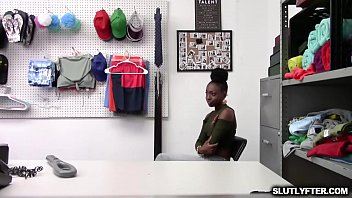 Preview 2 of Eyzah Sex - Anne Amari gets caught stealing items and gets punished by the pervy LP Officer