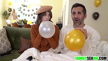 Preview 2 of Analsex Wife - Sneaky stepdad fucking stepdaughter behind wife&#039_s back