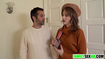 Preview 1 of Analsex Wife - Sneaky stepdad fucking stepdaughter behind wife&#039_s back