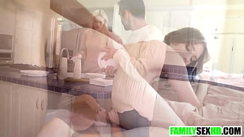 Preview 4 of Analsex Wife - Sneaky stepdad fucking stepdaughter behind wife&#039_s back