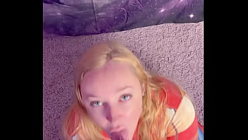 Preview 1 of 15 Year Ka Rafe - Captain Marvel rides an ebony dildo