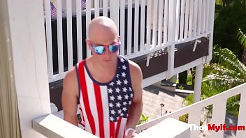 Preview 1 of Klvuxtekt - Independence Day Stepmom Dick Down- Richelle Ryan