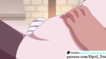 Preview 3 of Three Girls Onevcock - Gorgeous Megumin was Fucked So Gnarly - KonoSuba Hentai 4K