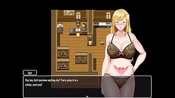 Preview 1 of Nanak - Loira faz um boquete em um cara depois que eles saem de uma masmorra - Delinquent Anri - Parte 2